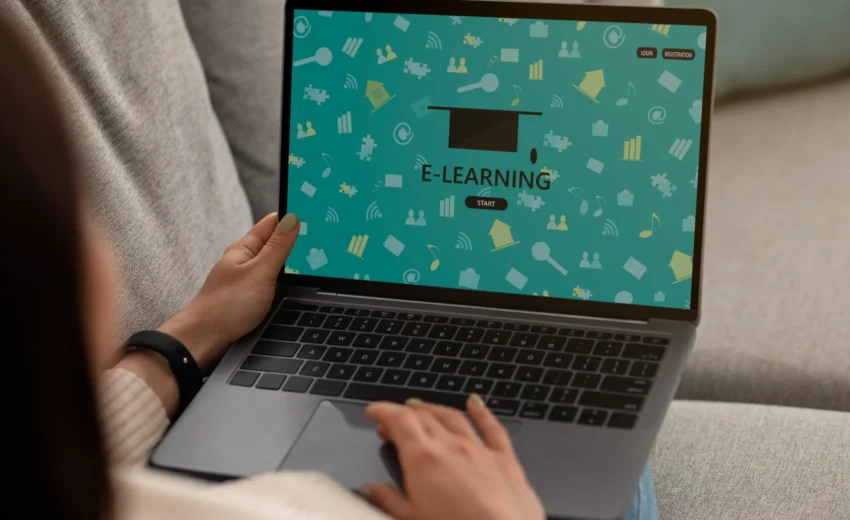 remote-education-woman-browsing-e-learning